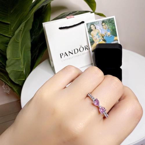 خاتم PANDORA - شكل قلبين