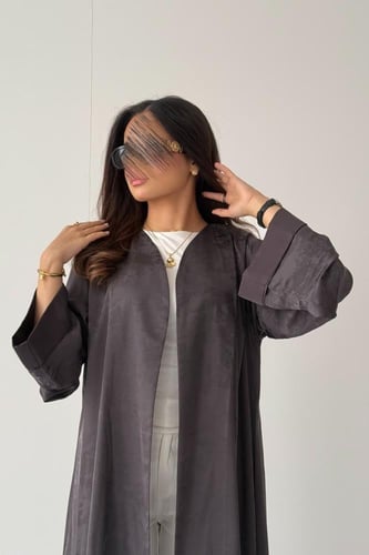 A68- عباية صيفية بنقوش صينية