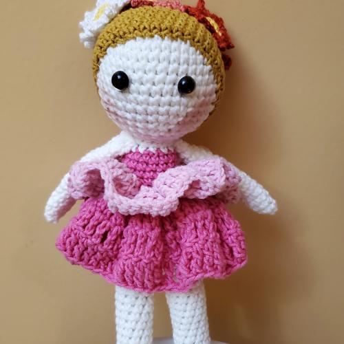 عروسه كروشيه