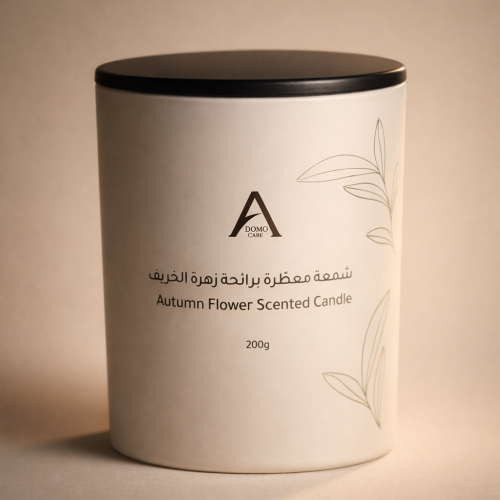 شمعة معطرة برائحة زهرة الخريف