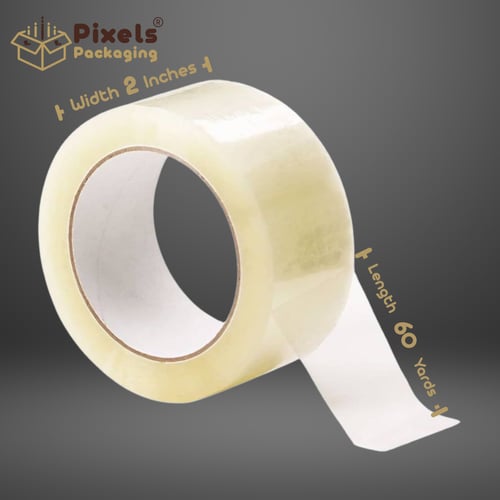 30 قطعة شطرطون لاصق قوي شفاف من بكسل التغليف طول 6...