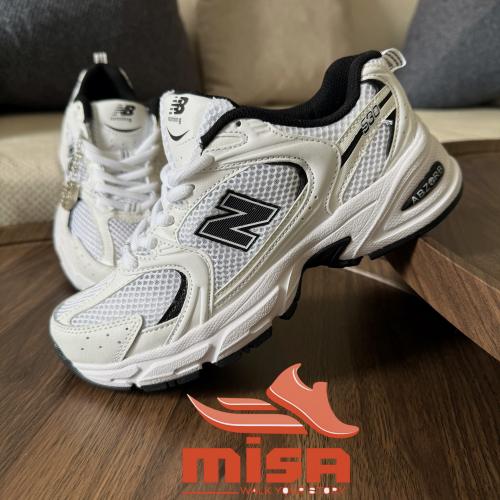 حذاء نيو بالانس 530 أبيض وأسود - New Balance 530 W...