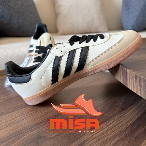 اديداس سامبا (بيج/أسود )