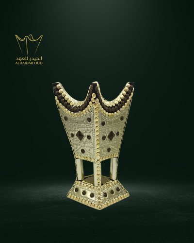 المبخرة النجدية - ذهبي - حجم كبير