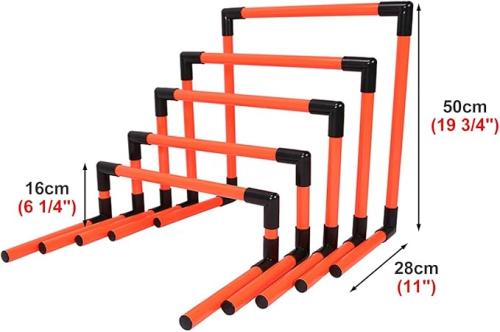 Speed training barriers 216