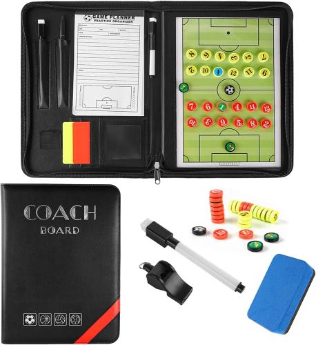 Referee trainer board with notebook