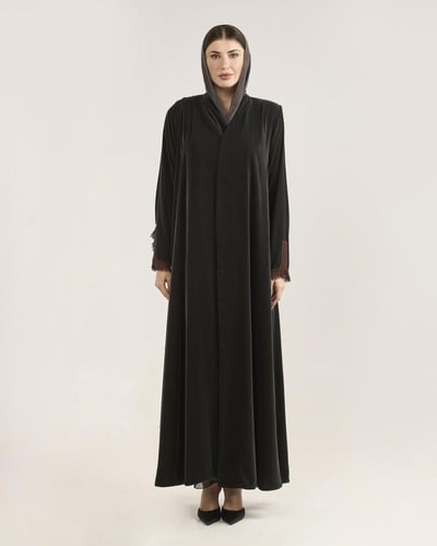 مخمل زيتي بشك بني - Aw 017