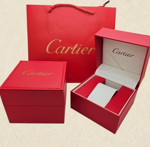 ساعة كارتير بانثر ذهبي فصوص ( ميني )