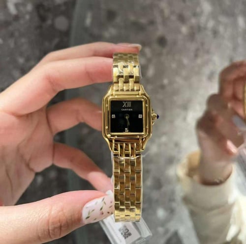 ساعة كارتير بانثر ذهبي ( ميني )