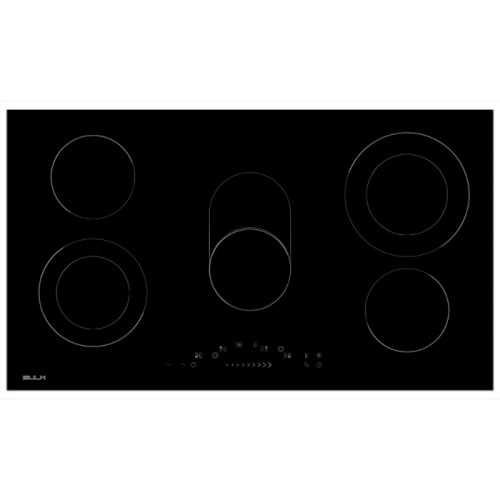 سطح سيراميك بولم لمس 5 عيون – موديل EVC905T بدون إ...