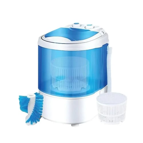 غسالة صغيرة 2 في 1 للملابس والأحذية من DLC | سعة 4...