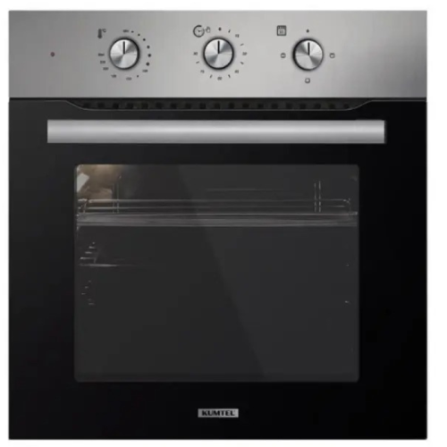 فرن كومتيل بلت إن 60 سم زجاج أسود مفاتيح ستيل 8 وظ...