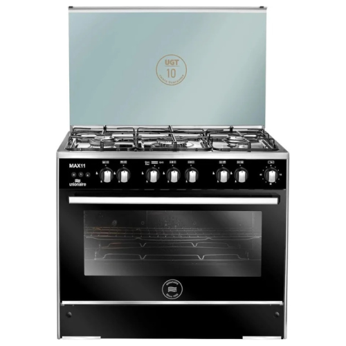 فرن يونيون اير 5 عيون مقاس 60×90 استيل شبك ثقيل مع...