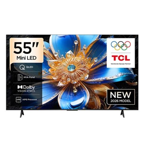 شاشة TCL QLED سمارت 55 بوصة 4K UHD – Google TV – D...