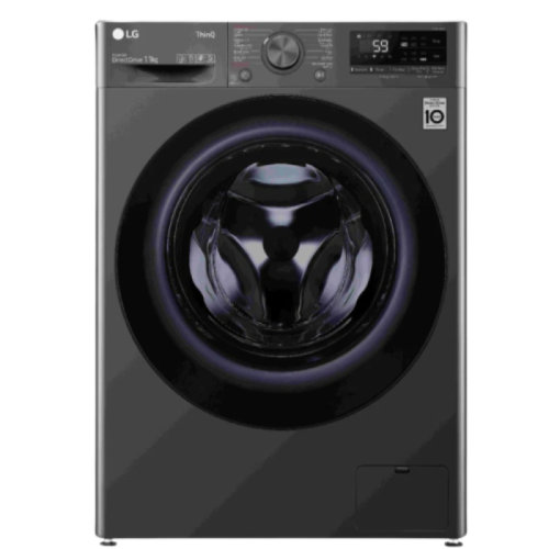 غسالة إل جي أوتوماتيك أمامية 11 كيلو – استيل – WFR...