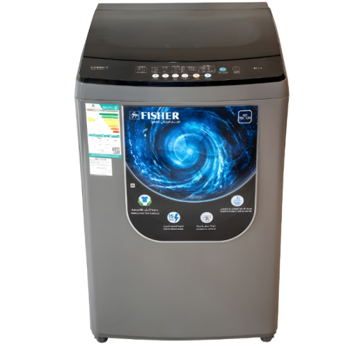 غسالة فيشر أوتوماتيك 17 كيلو تعبئة علوية انفرتر دي...