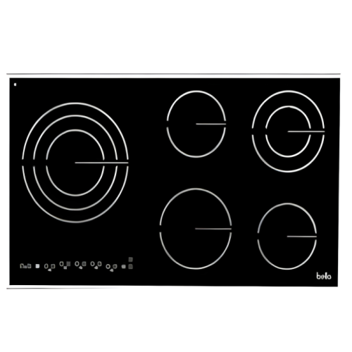 سطح طهي بيلا سيراميك 5 عين لمس + برواز – RW-B90VR5...