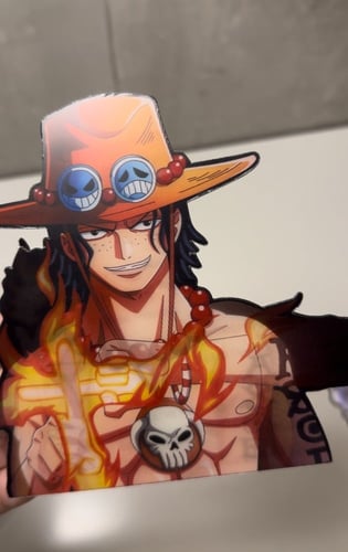 ملصق ثلاثي الابعاد - ايس