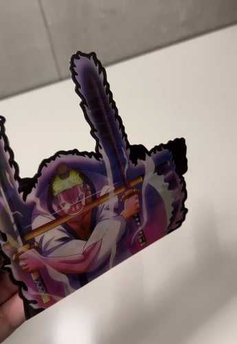 ملصق ثلاثي الابعاد - زورو