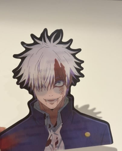 ملصق ثلاثي الابعاد - غوجو ساتورو