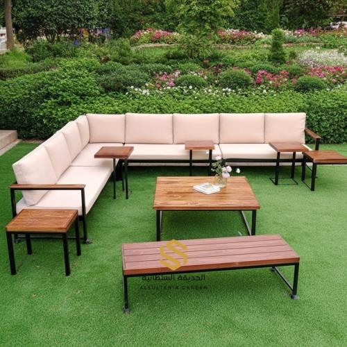 جلسة خارجية حديد