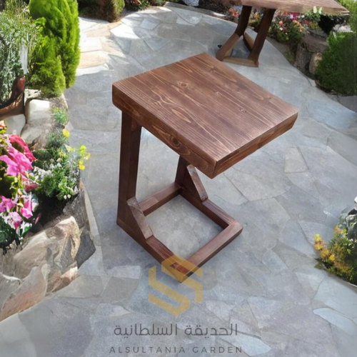 طاولة خدمة خشب 40×40 رقم 0186