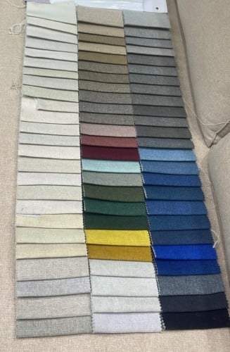 الوان الاقمشة