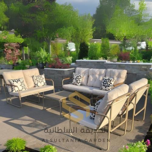 طقم المنيوم 7 مقاعد