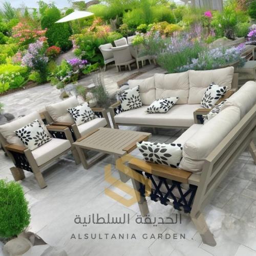 طقم المنيوم 7 مقاعد