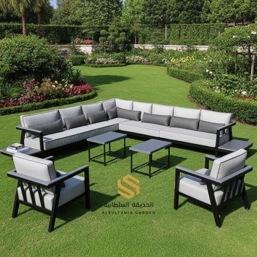 جلسة خارجية زاويه L