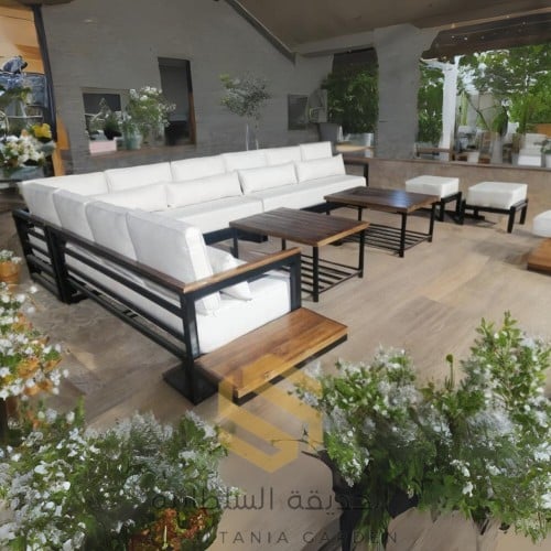 جلسة خارجية زاويه 3 × 4 رقم 0158