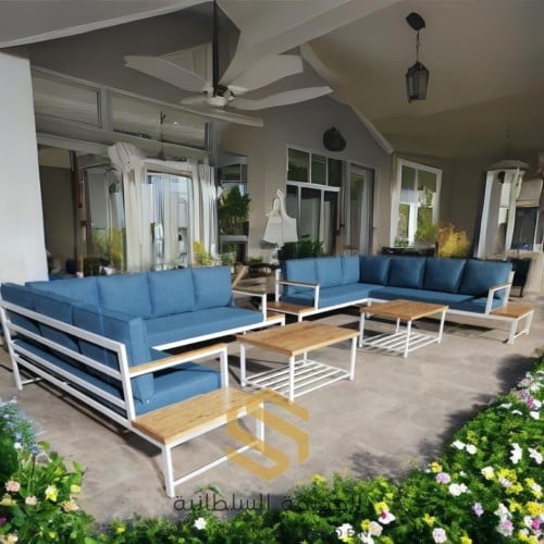 جلسة خارجية زاويه 2.5 ×3 + زاويه 2.5 ×3 رقم 0196