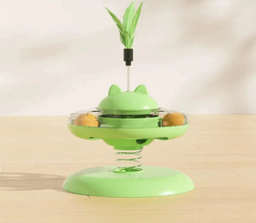 لعبة كرات مع ريشة لعبة تفاعلية لصديقك الاليف