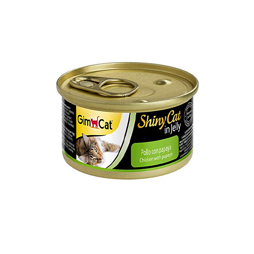 جيم كات طعام رطب للقطط بالدجاج والبابايا بالجيلي