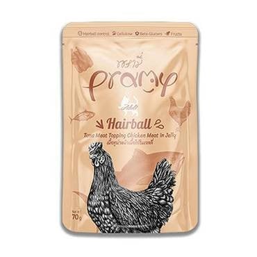 برامي تونة للقطط مع الدجاج للتخلص من كرات الشعر 70...