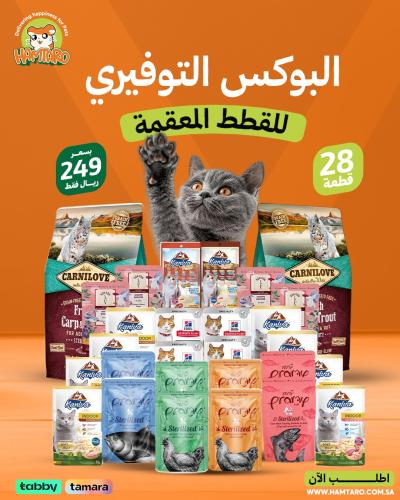 البوكس التوفيري للقطط المعقمه
