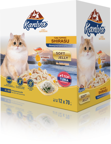 كرتون اكل قطط كانيفا تونا و شيراسو في الجيلي 12× 7...