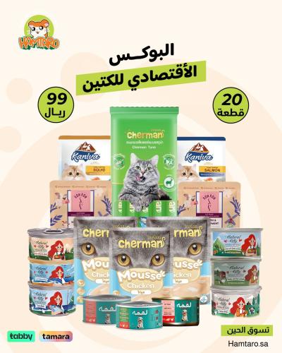 البوكس الاقتصادي للقطط الصغيرة