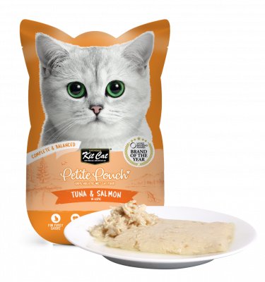 اكل قطط كت كات بيتيت باوتش بالتونا وسمك السالمون ف...