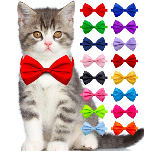 ربطة عنق كرافيت للقطط والكلاب15465-80 -الوان مختلف...