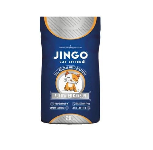 جينغو رمل قطط بالكربون 10 لتر