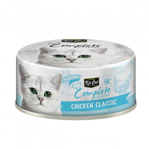 كيت كات كومبليت معلبات للقطط بالدجاج في المرق 70جم