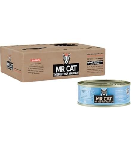 مستر كات طعام القطط الصغيرة والبالغة بسمك المحيط م...