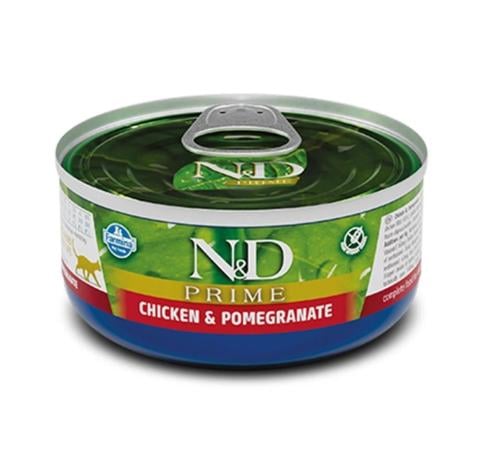 فارمينا ان آند دي طعام رطب للقطط البالغة بالدجاج و...