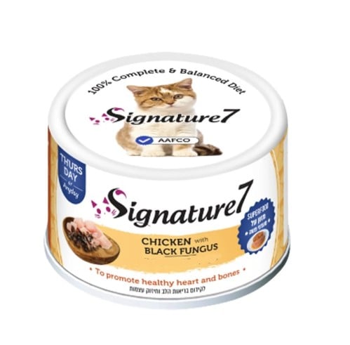 سيجنتشر اكل قطط بالدجاج مع الفطر الأسود 80جم