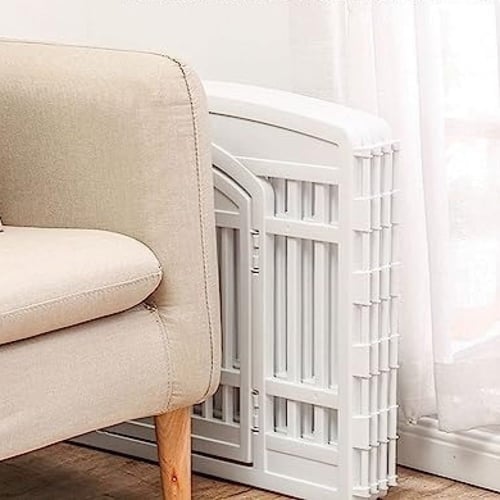 سياج مستقر للحيوانات الأليفة - الوان وردي