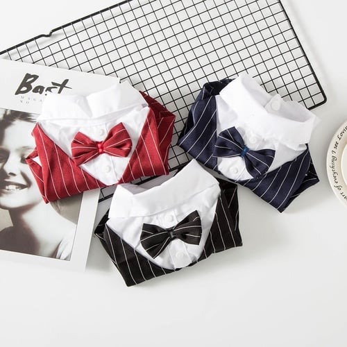 ملابس للقطط وللكلاب بتصميم بدلة أنيق