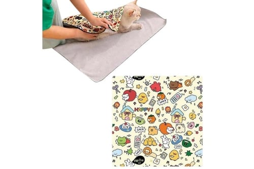 سجادة لفّ متعددة الوظائف للعناية بالقطط، مضادة لله...