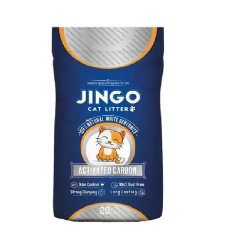 جينغو رمل قطط بالكربون 10 لتر