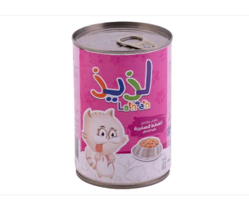 لذيذ طعام رطب للقطط الصغيرة بالدجاج 400جرام